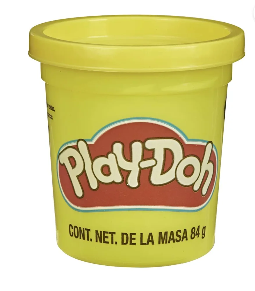 Playdoh (Light Yellow), Green, Yellow, Pink, Blue