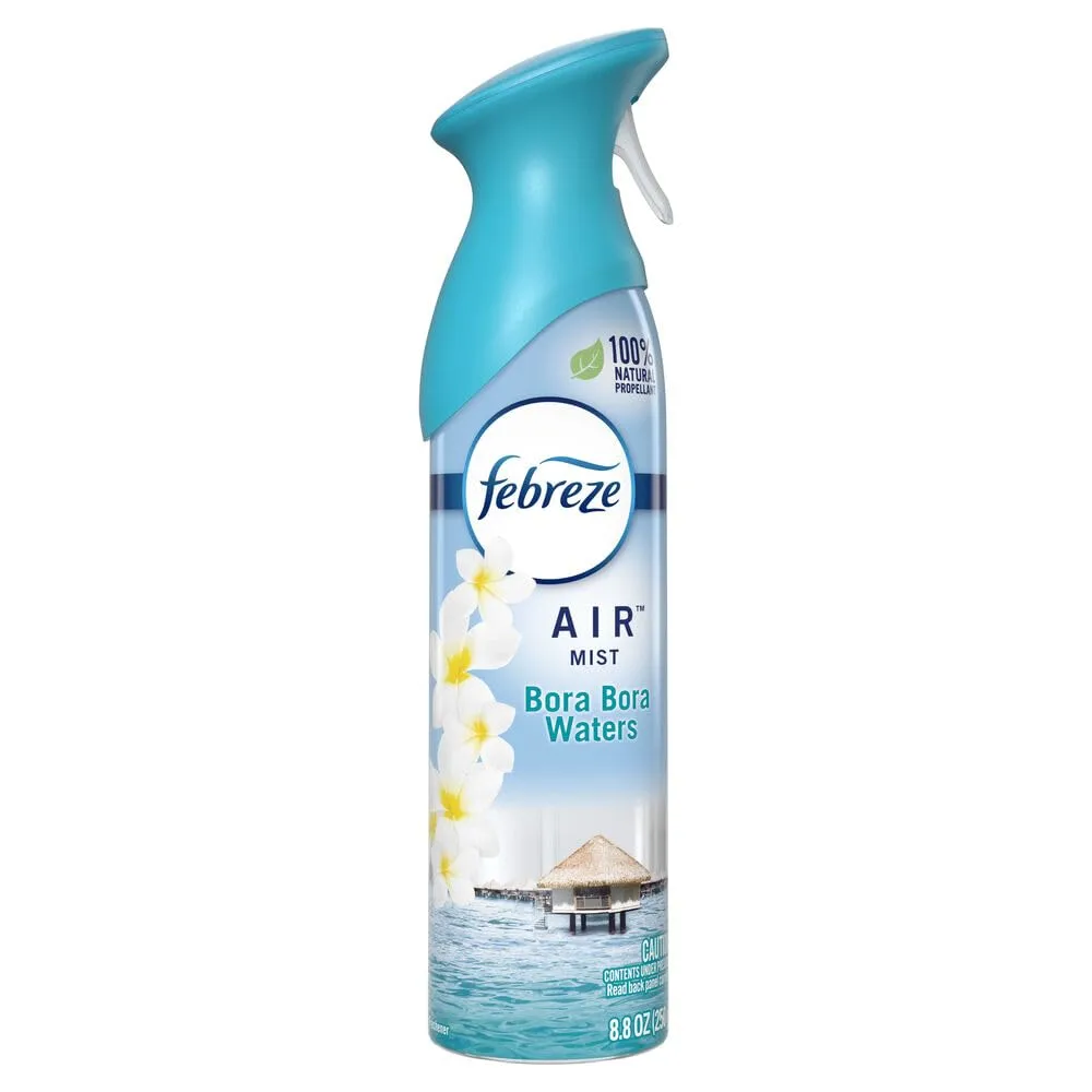 Febreze Odor-Fighting Air Freshener, Bora Bora Waters, 8.8 fl oz