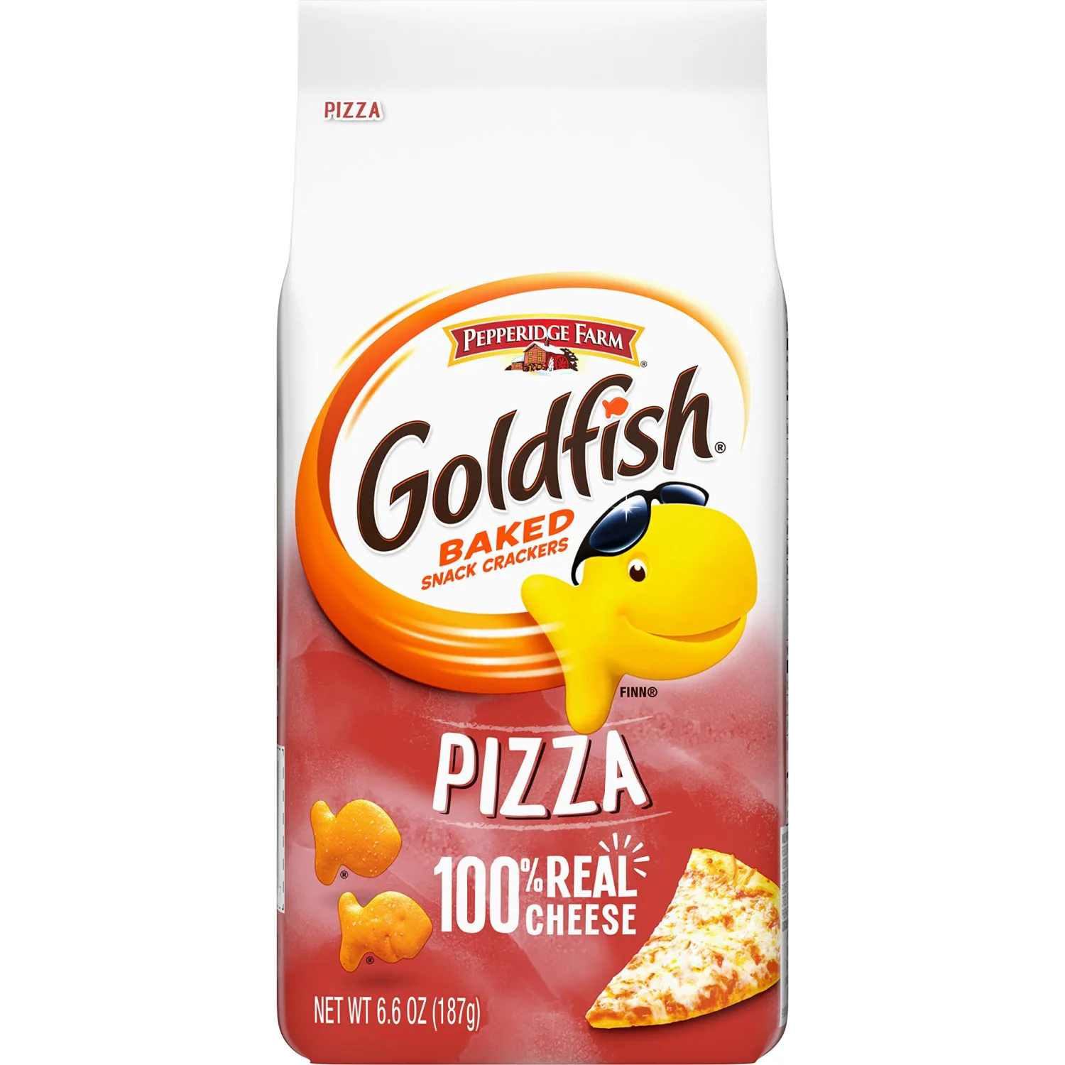 Pepperidge Farm Goldfish Pizza Crackers, 6.6 oz. Bag