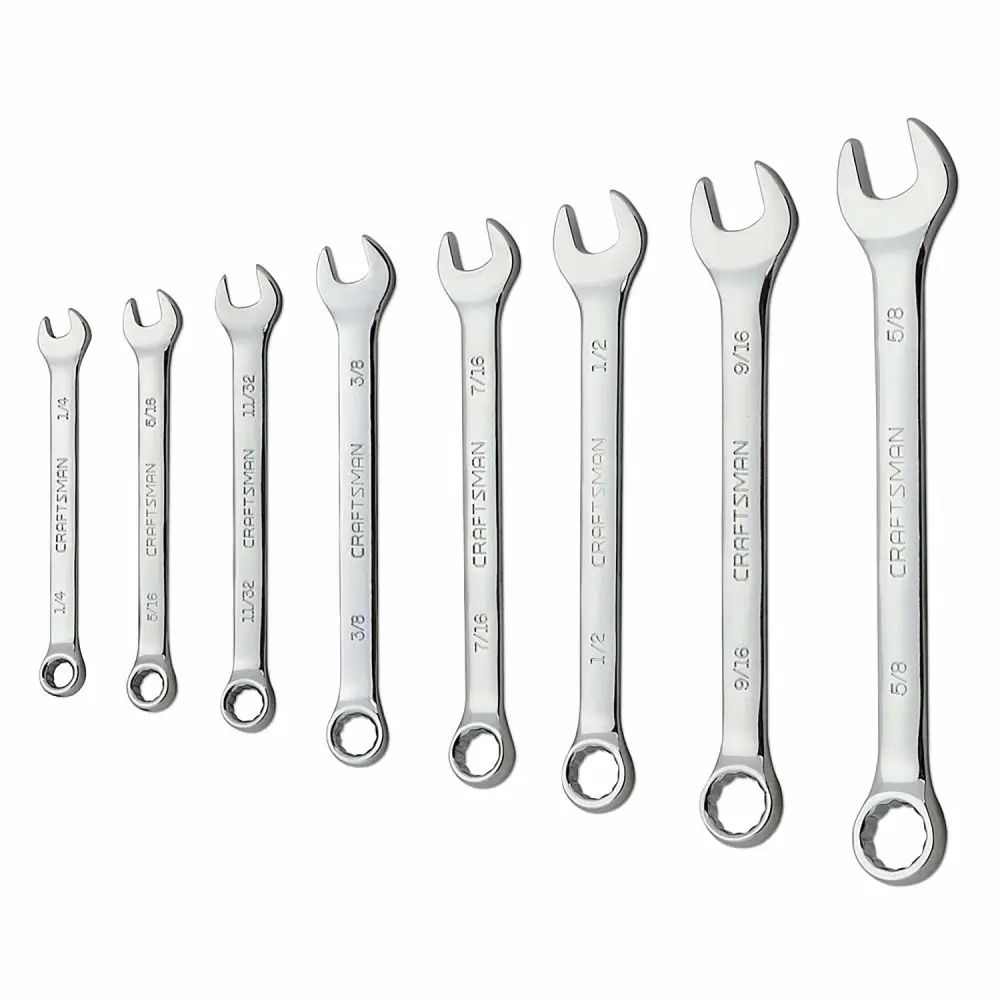 Craftsman 8-Piece Standard 12 Point Combination Wrench Set