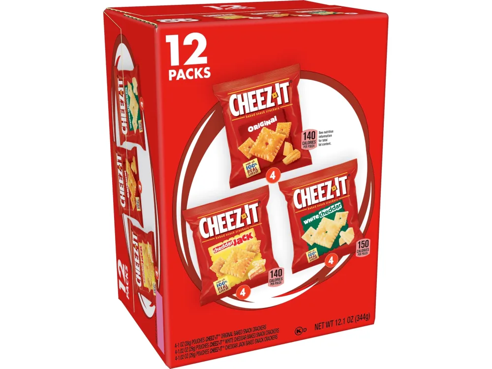 Cheez-It Cracker Variety 12.1ozX4