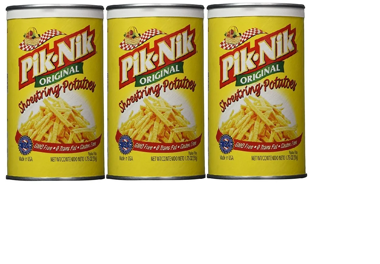 Pik-Nik Original Shoestring Potatoes, 1.75 oz (Pack of 3)