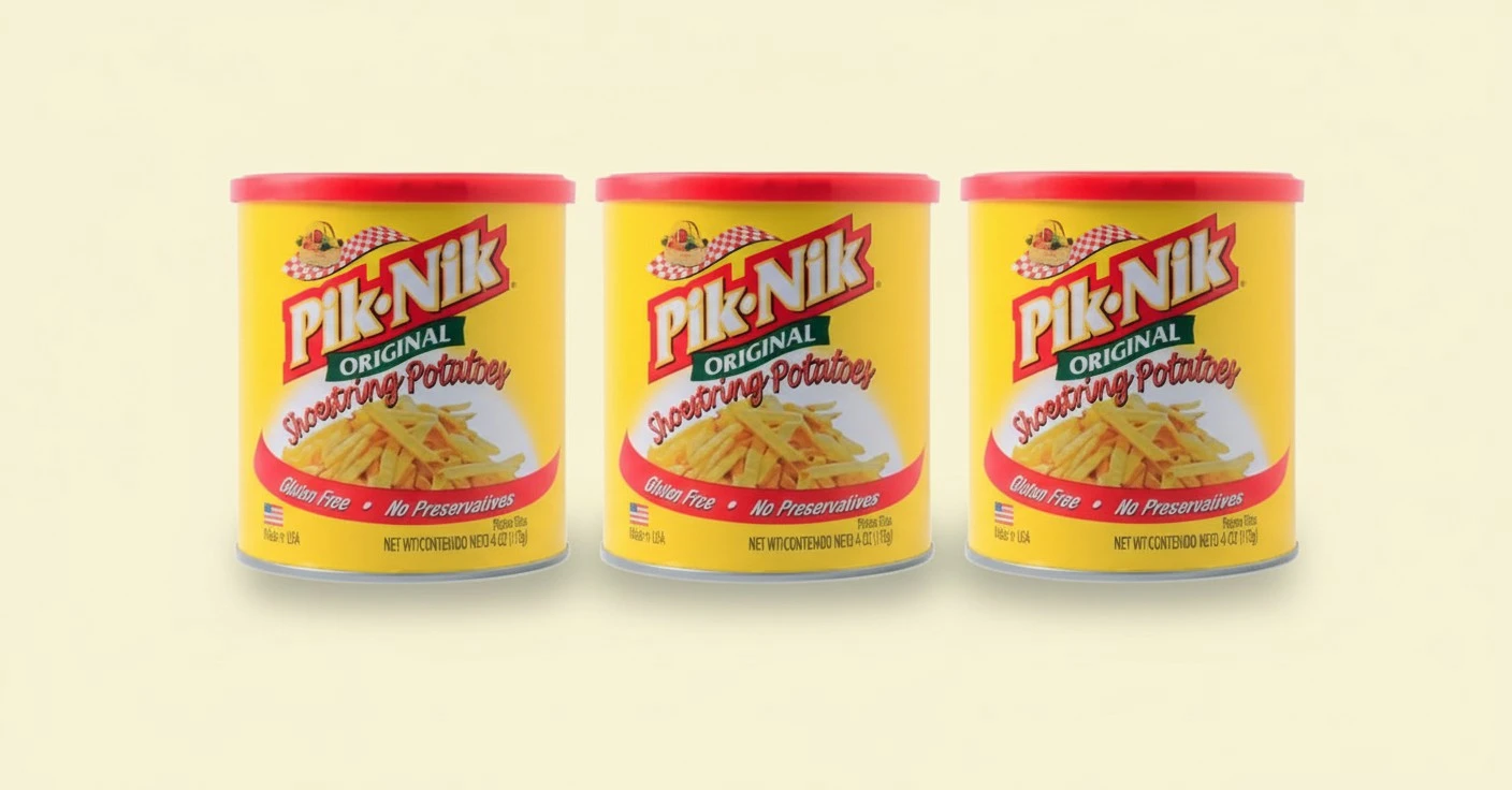 Pik-Nik Original Shoestring Potatoes 113g, 3 Pack