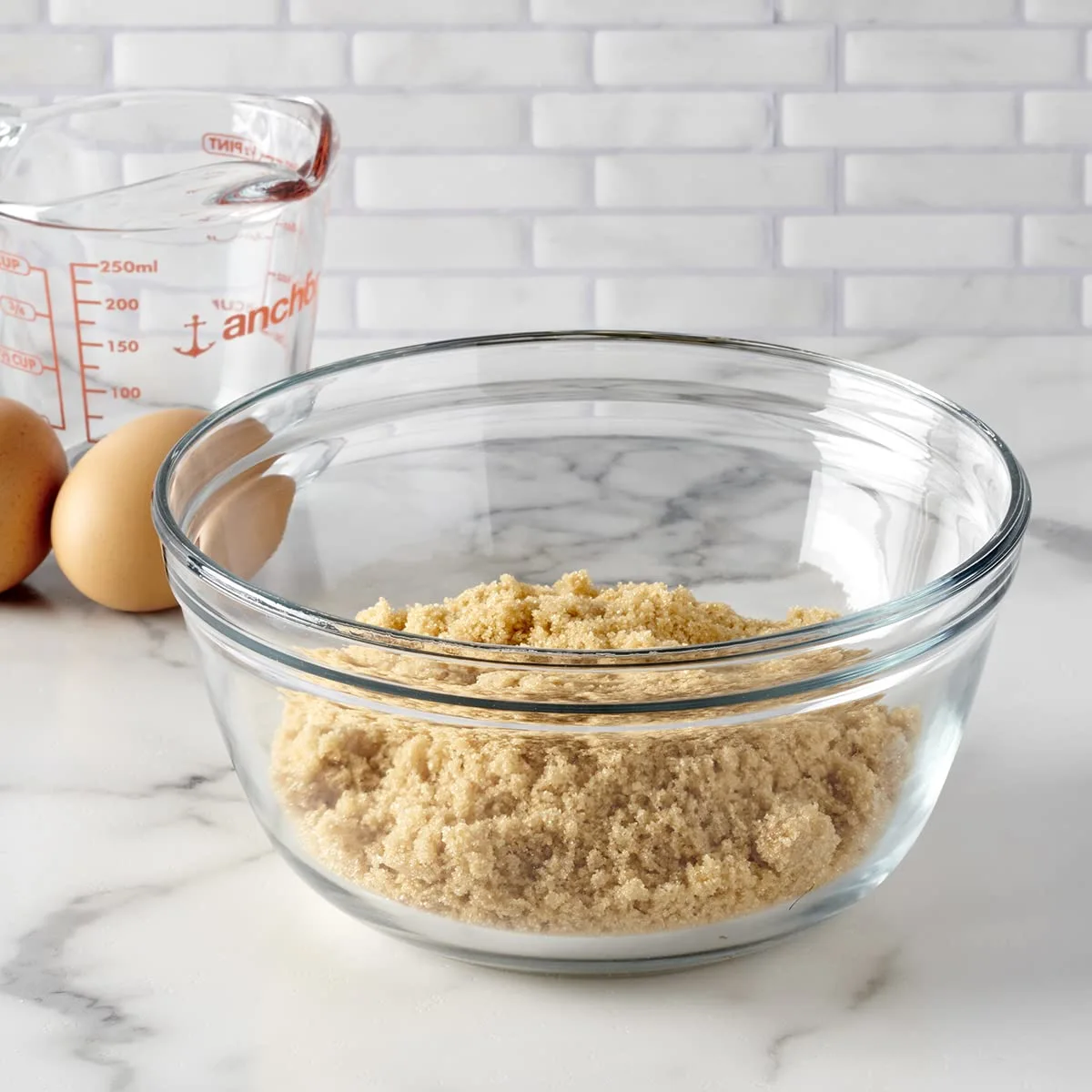 Anchor Hocking Glass Mixing Bowl, 1.5-Quart, Clear