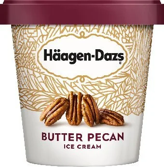 Butter Pecan Ice Cream, Pint (8 Count)_AB