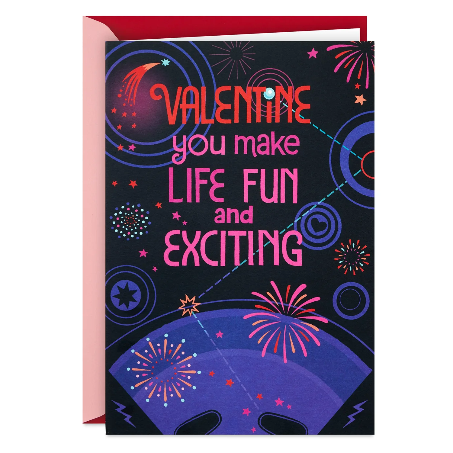 Hallmark Pop Up Valentines Day Card for Husband, Wife, Boyfriend, Girlfriend (Pinball Machine)