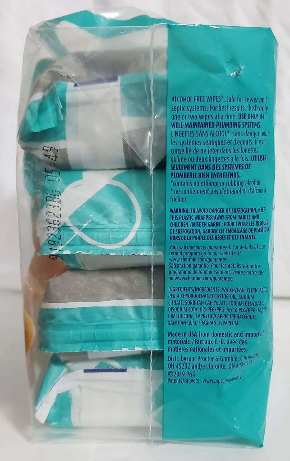 Charmin Freshmates Flushable Wipes Triple Pack Refills, 160 Count