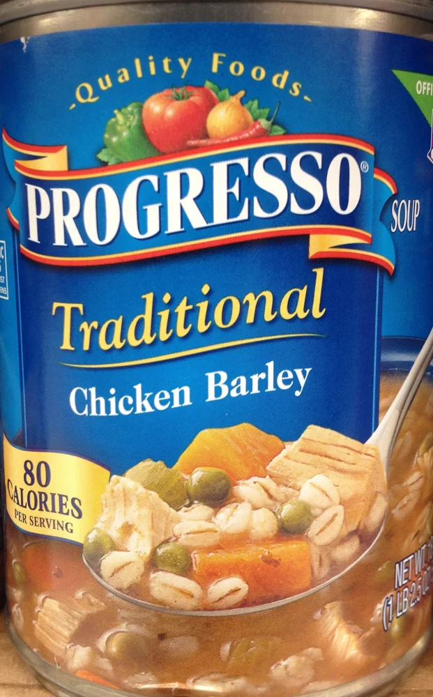 Progresso Traditional Chicken Barley Soup 18.5oz Can (Pack of 5)