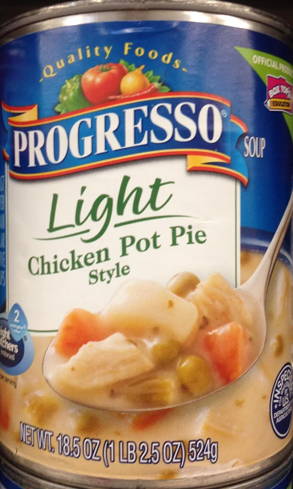 Progresso Light Chicken Pot Pie Style Soup 18.5oz Can (Pack of 5)