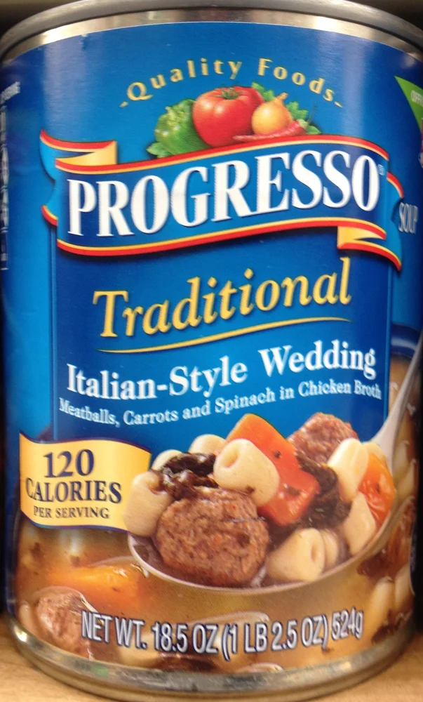 Progresso Traditional Italian-Style Wedding Soup 18.5oz Can (Pack of 5)