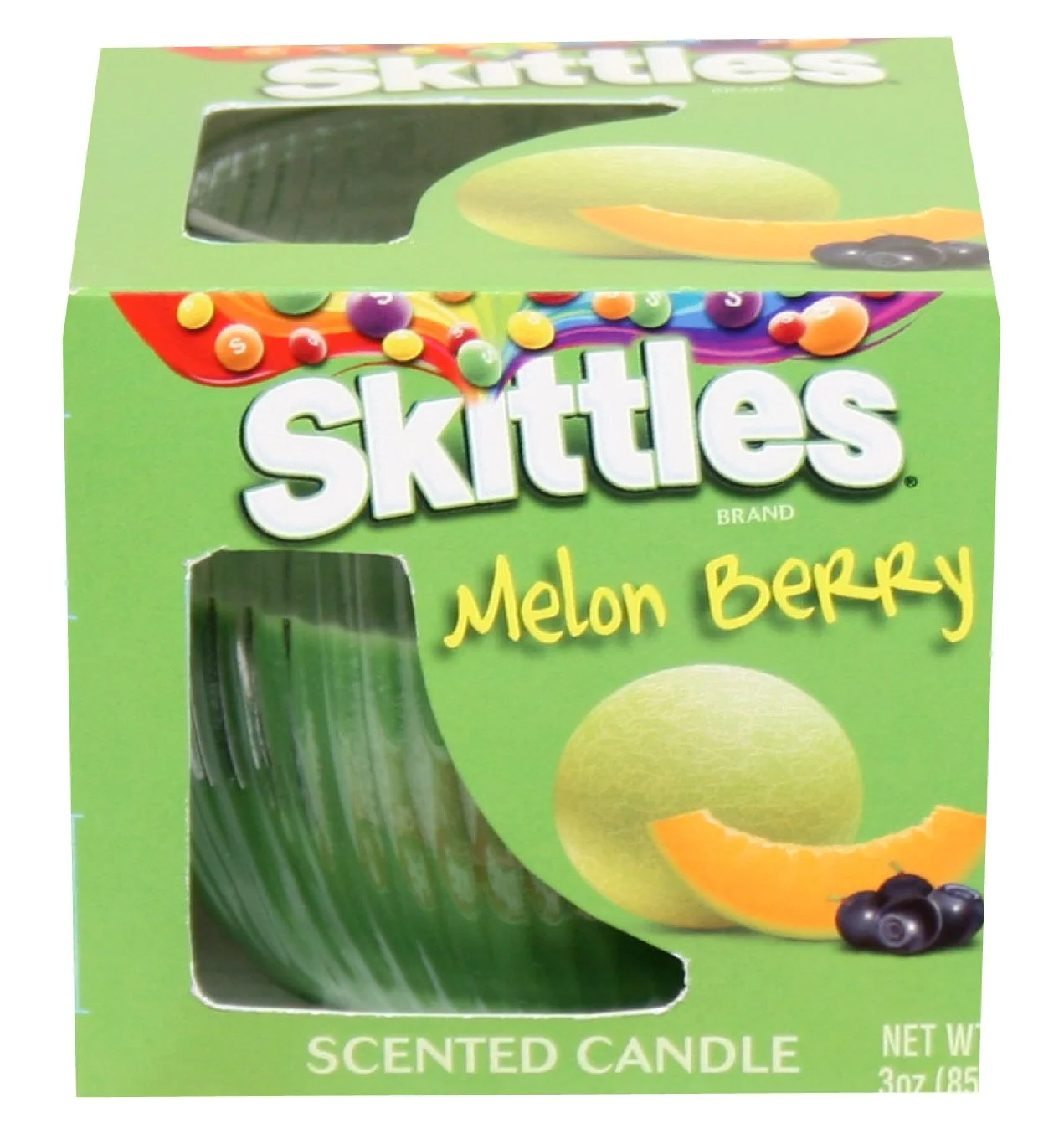 Skittles Boxed Scented Candles, Melon Berry