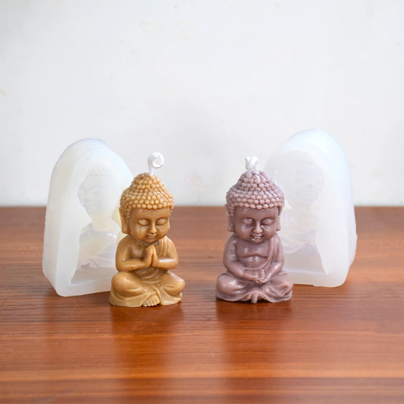 Silicone Mould For Small Buddha Candle