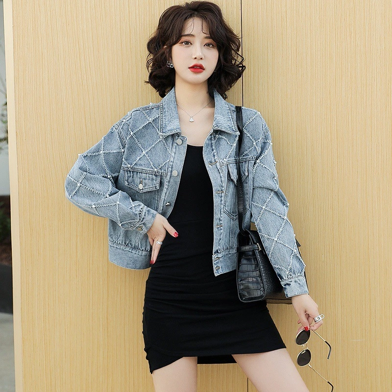 Loose Age Reducing Fashion Jacket Top