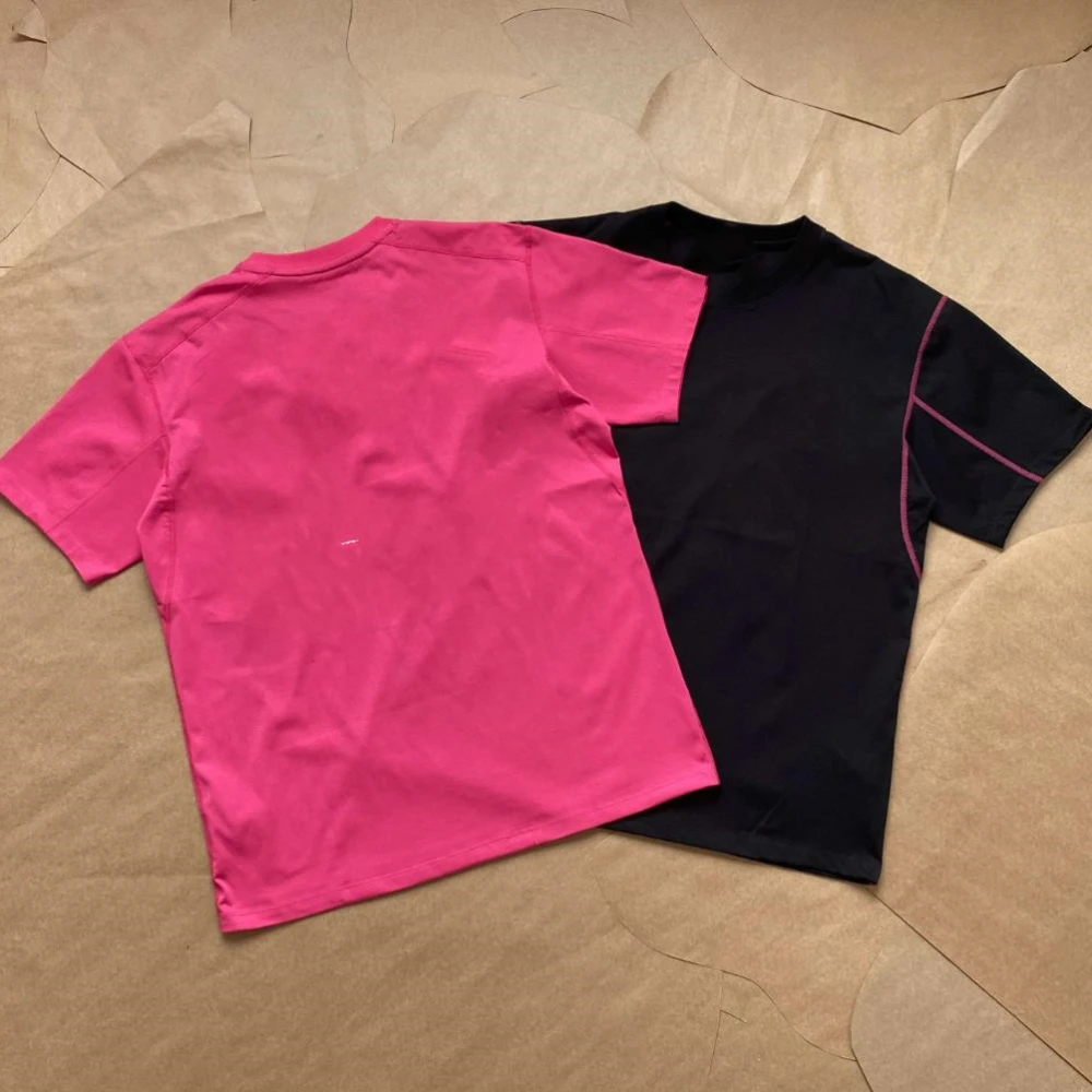 Men's And Women's Fashion Versatile Loose Short-sleeved
