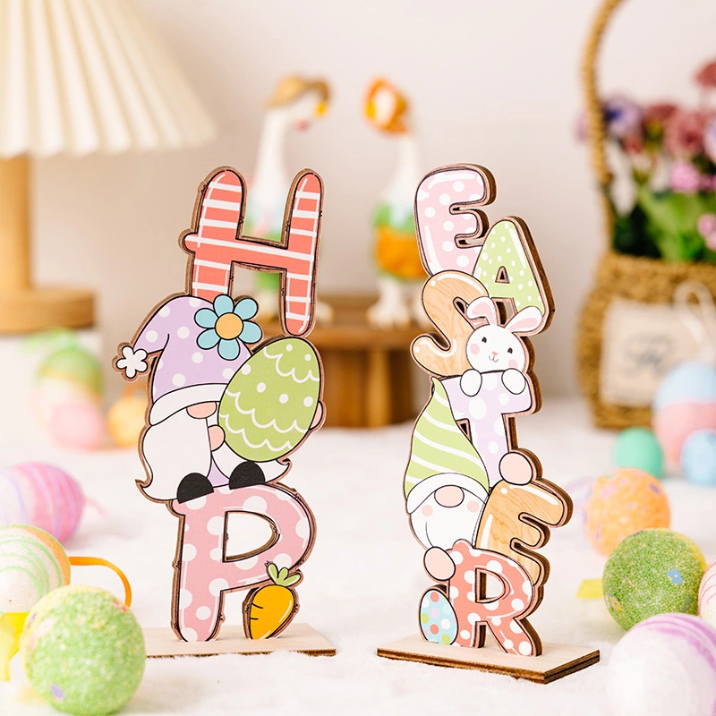 Wooden Letter Ornaments Color Articles