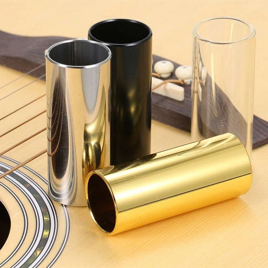 Stainless Steel Glass Finger Slide Guitar Accessories