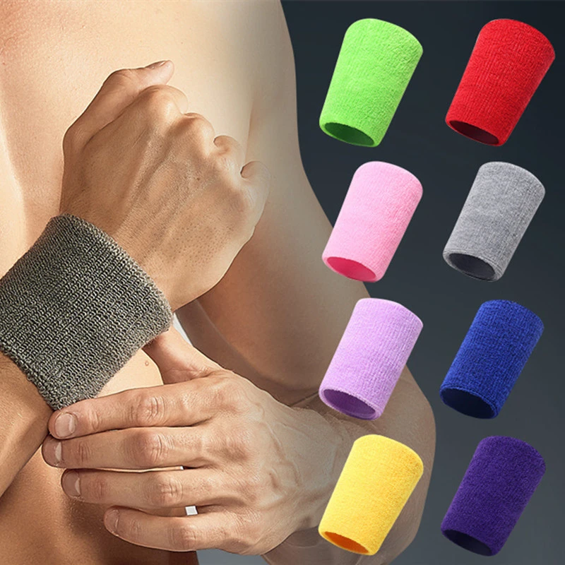 Sweat-absorbing Sports Towel Wrist Protector Breathable Knit