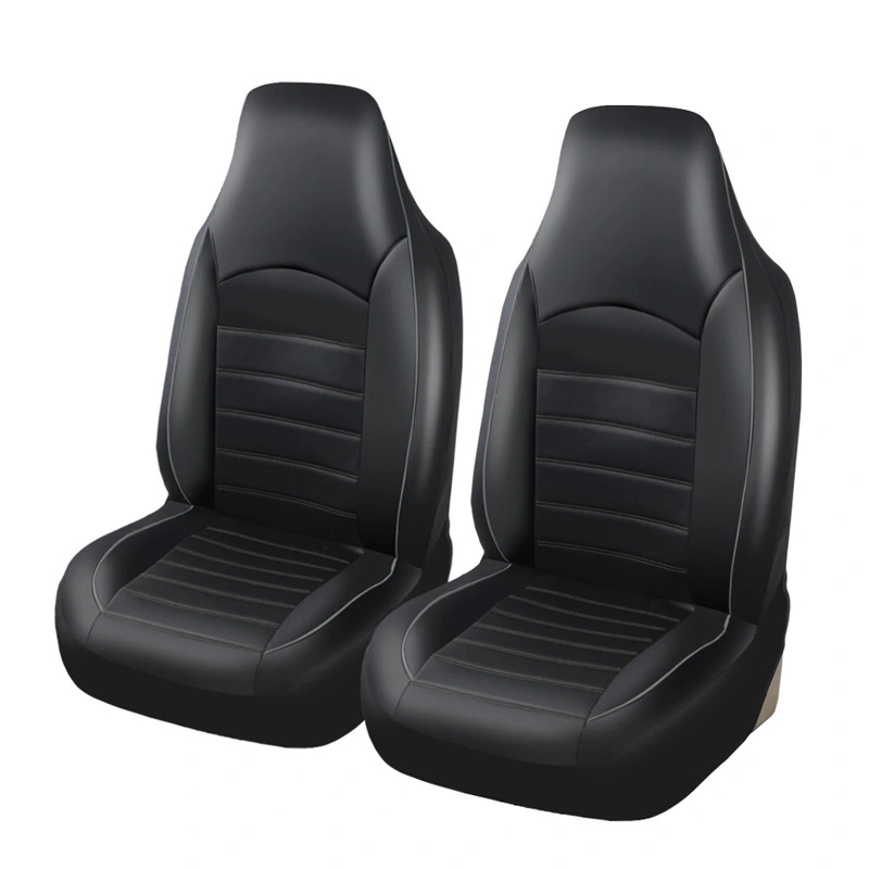 One-piece PU Leather Double Front Seats