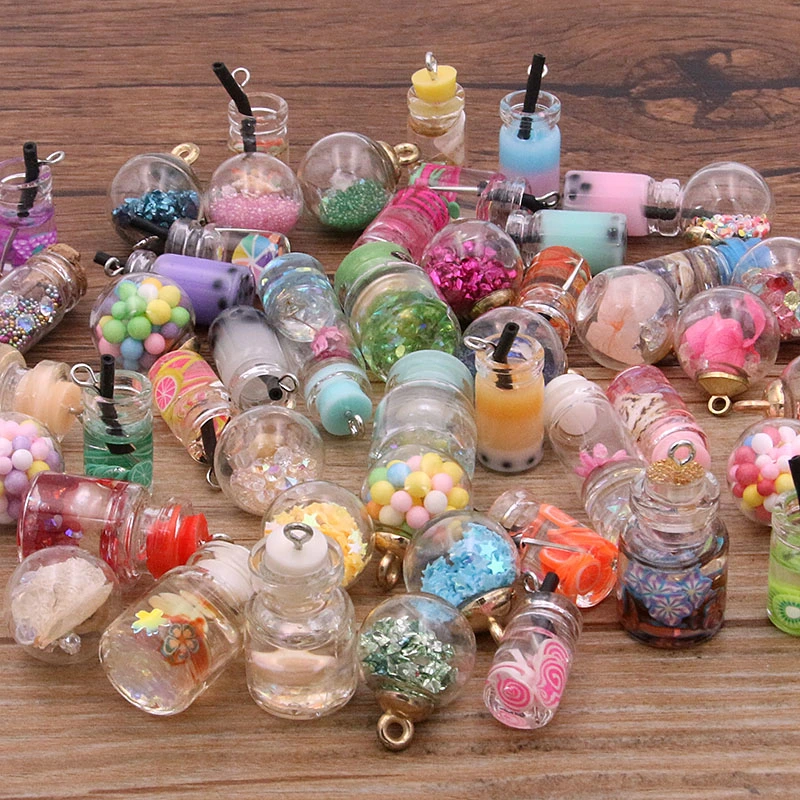 DIY Accessories Round Glass Ball Sequins