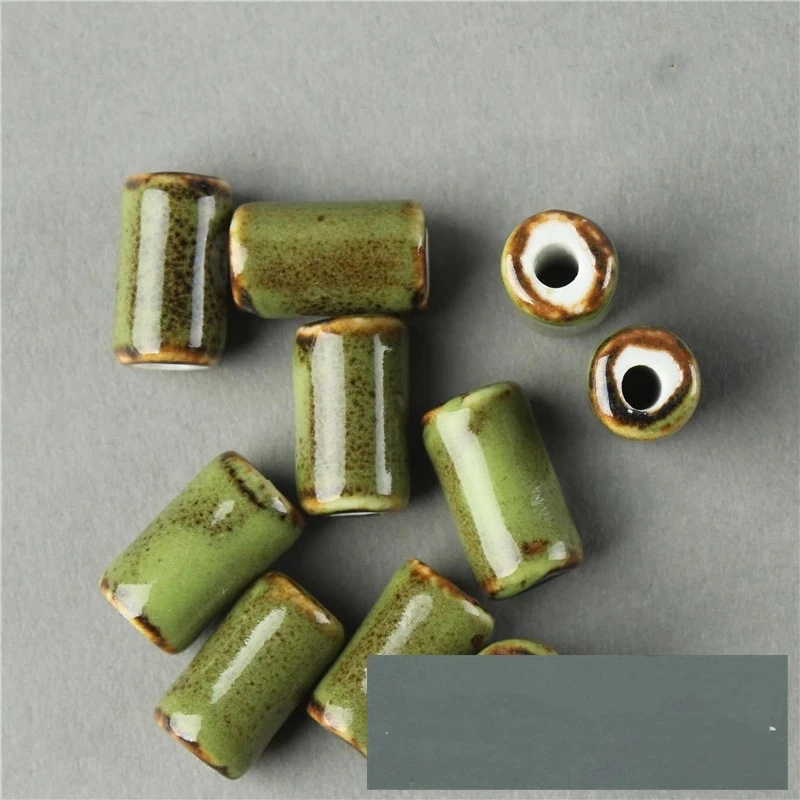 Ceramic Small Cylinder Kiln Changing High Temperature Loose Beads Shaped Accessories Can Shape