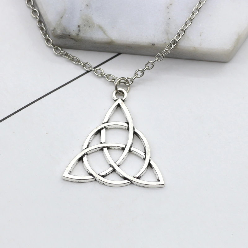 Men's Geometric Triangle Alloy Pendant