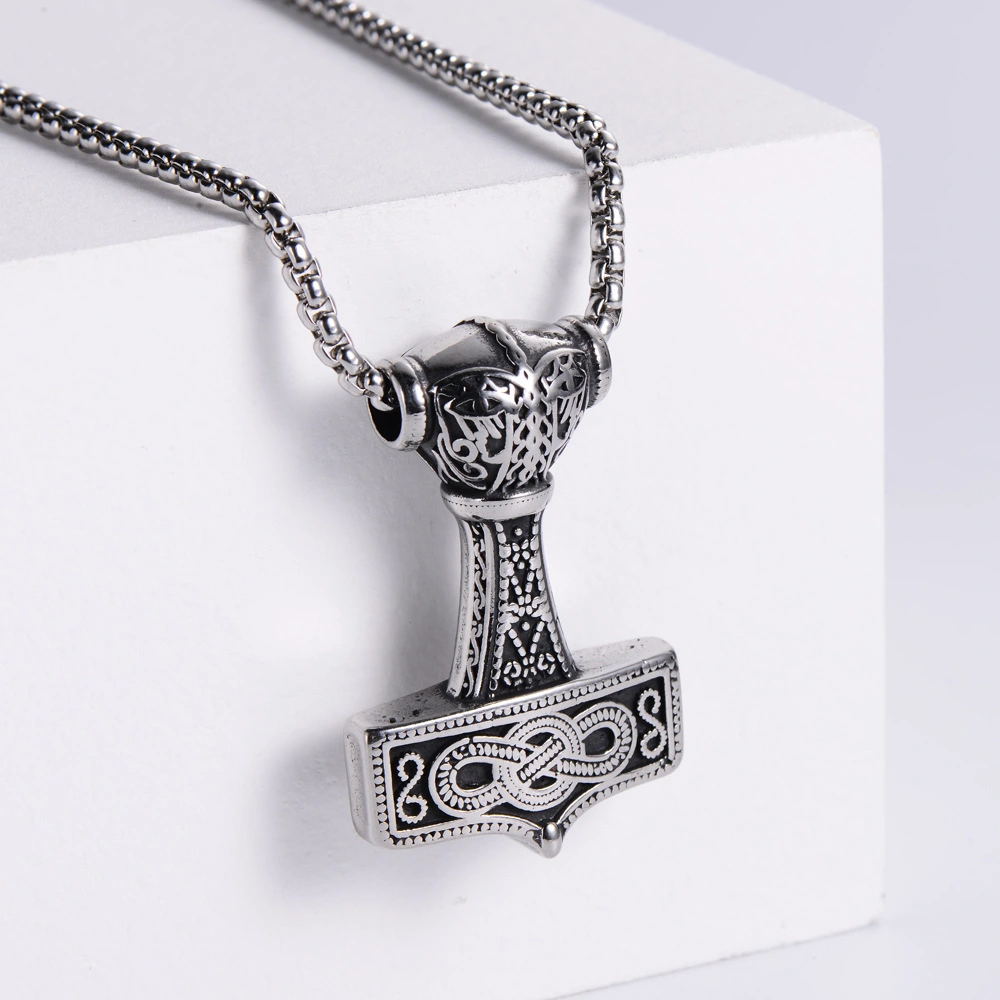 Men's Viking Casting Stainless Steel Pendant