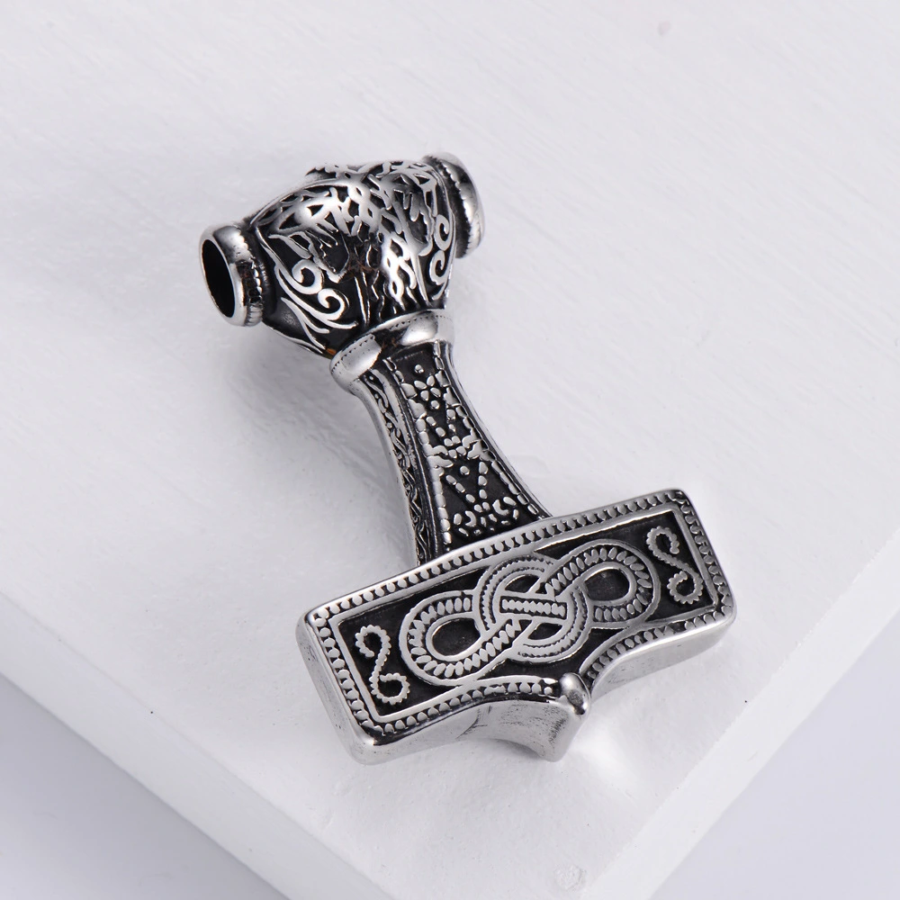Men's Viking Casting Stainless Steel Pendant