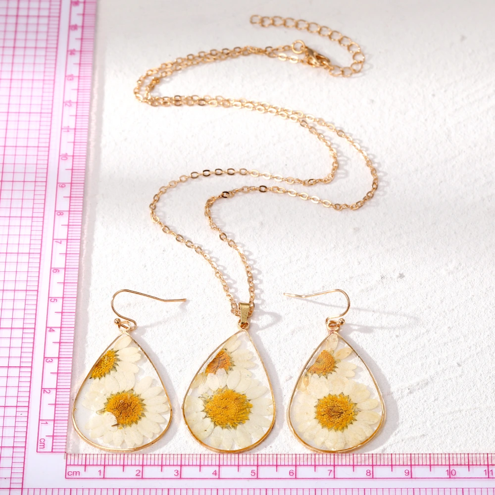 New Creative Daisy Sunflower Earrings