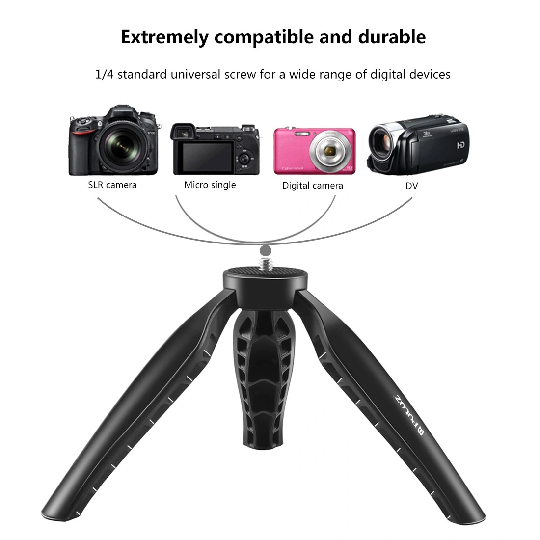 Simple Desktop Tripod Camera Bracket