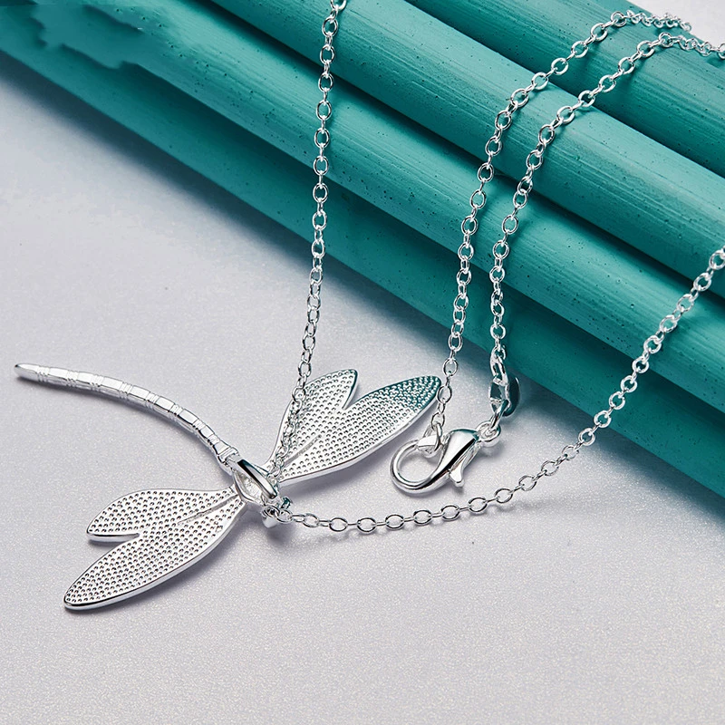 Women's Fashion Dragonfly Necklace Pendant