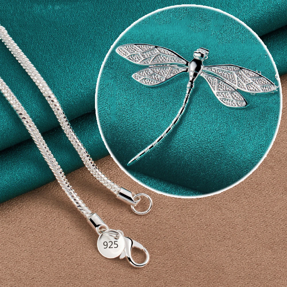 Women's Fashion Dragonfly Necklace Pendant
