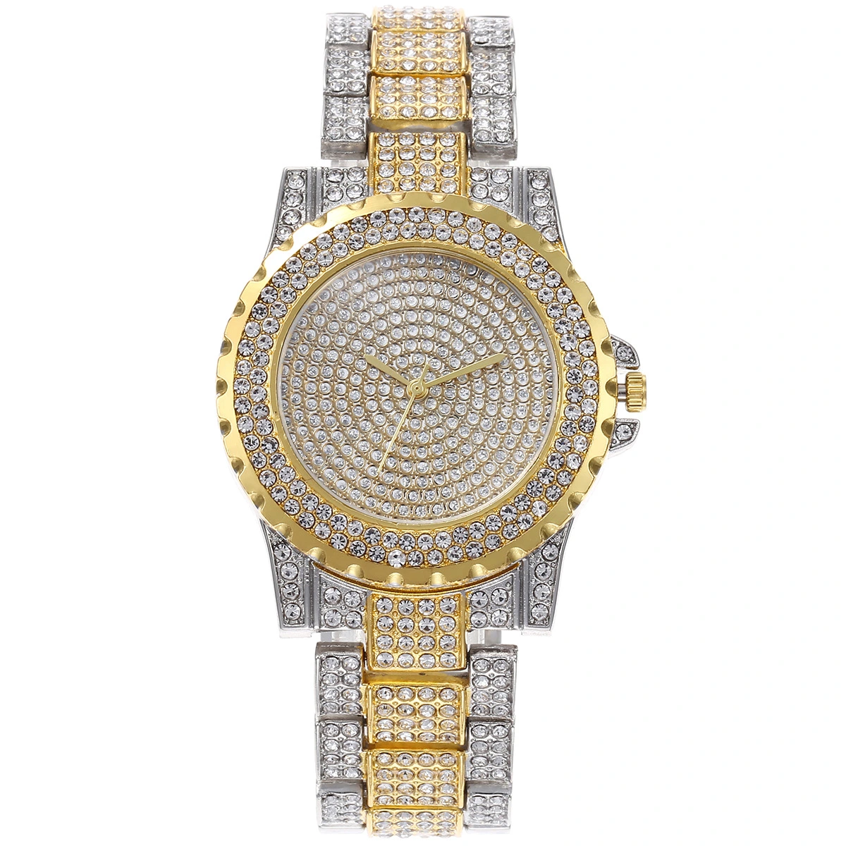 Fashion Diamond Steel Band Quartz Watch