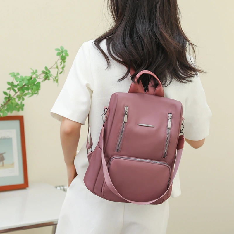 New Korean Ins Large-capacity Oxford Cloth Simple Lightweight Backpack