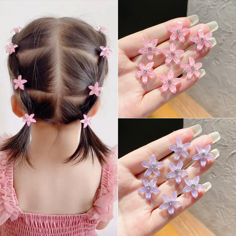 Little Girl Cute Bun Hair Braid Headwear Mini Accessories Hair Clip