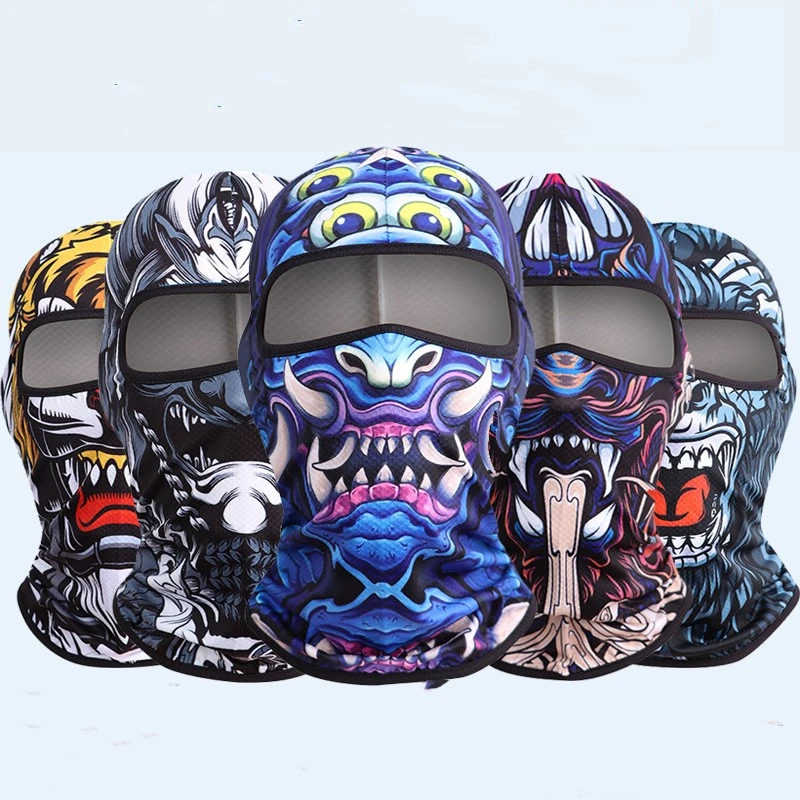 Spring And Summer Outdoor Motorcycle Full Face Windproof Dust Bib Men And Women