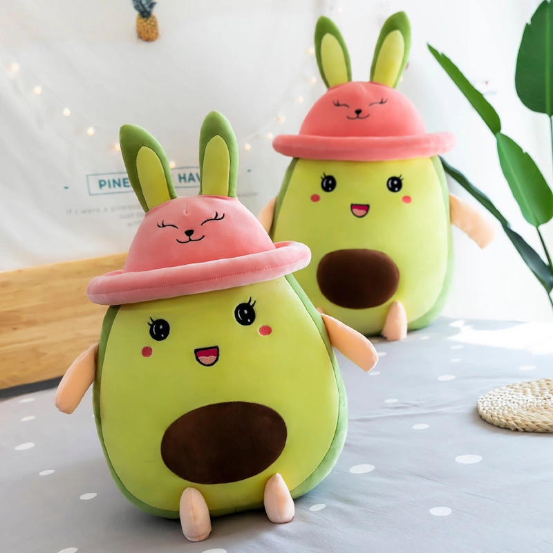 Creative Avocado Bunny Pillow Plush Toy Doll Girl Birthday Gift