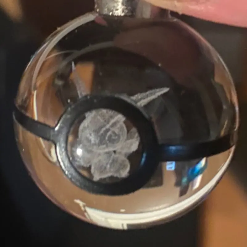 Victini PM K9 Crystal Led Keychain