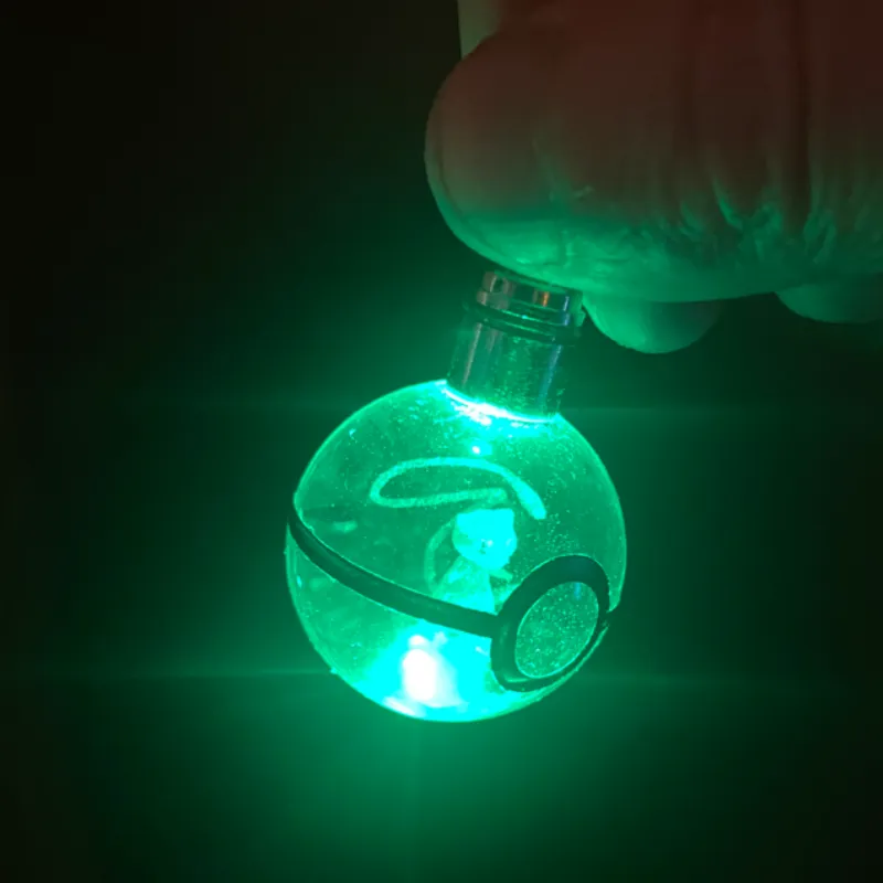 Mew PM K9 Crystal Led Keychain