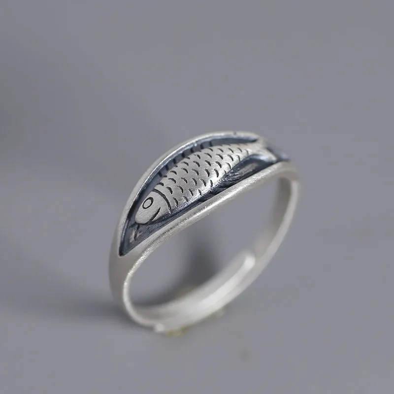 Vintage Koi Fish Ring Men's And Women's