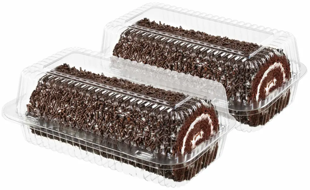 Swiss Roll Cake | Heavenly Roll Cake | Fresh & Delicious | Mother’s Day Chocolate Gift, Birthdays & Holidays | Kosher, Dairy & Nut Free | 13 oz Stern’s Bakery (2 Pack)