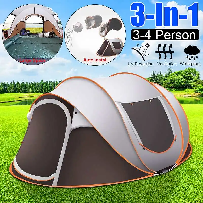 Boat-type Manual Tent Fully Automatic