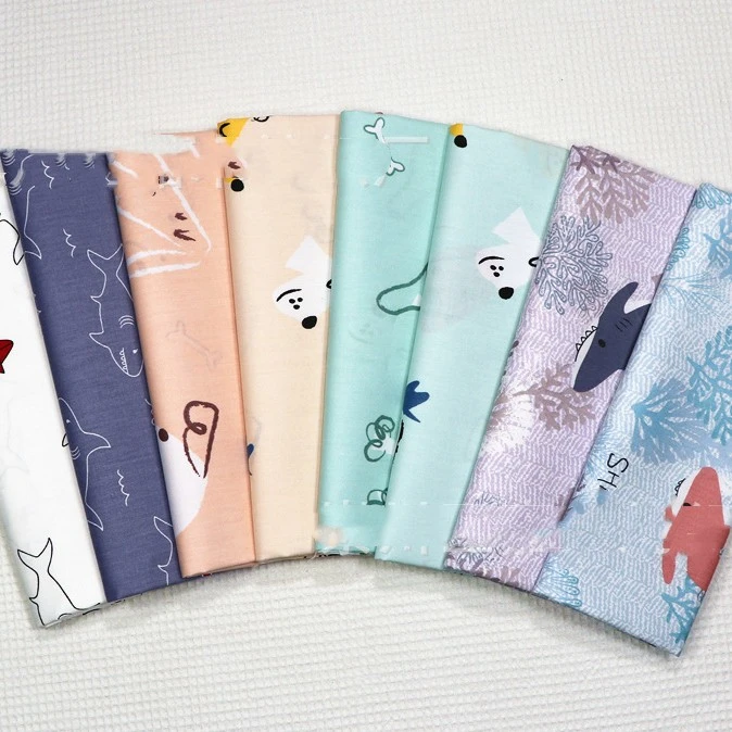 Twill Cotton Fabric Wholesale Infant Bed Fabric