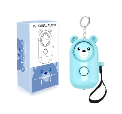 Cute Little Bear Personal Alarm, Anti-wolf Magic Weapon, Emergency Protective Equipment