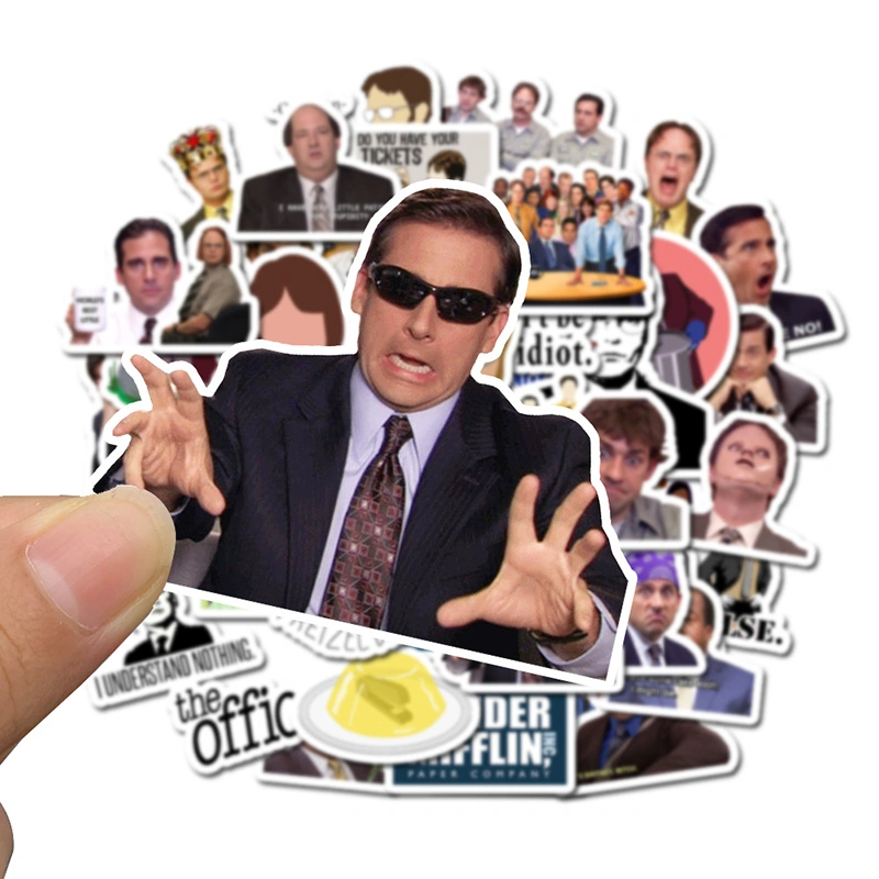 50 Pcs TV Show Office Sticker