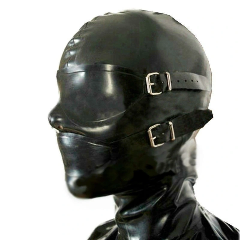 Latex Mask Zip Cosplay Cosplay Fetish