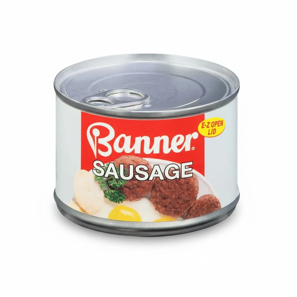 Banner Sausage, Canned Sausage, 10.5 OZ (Pack of 12)