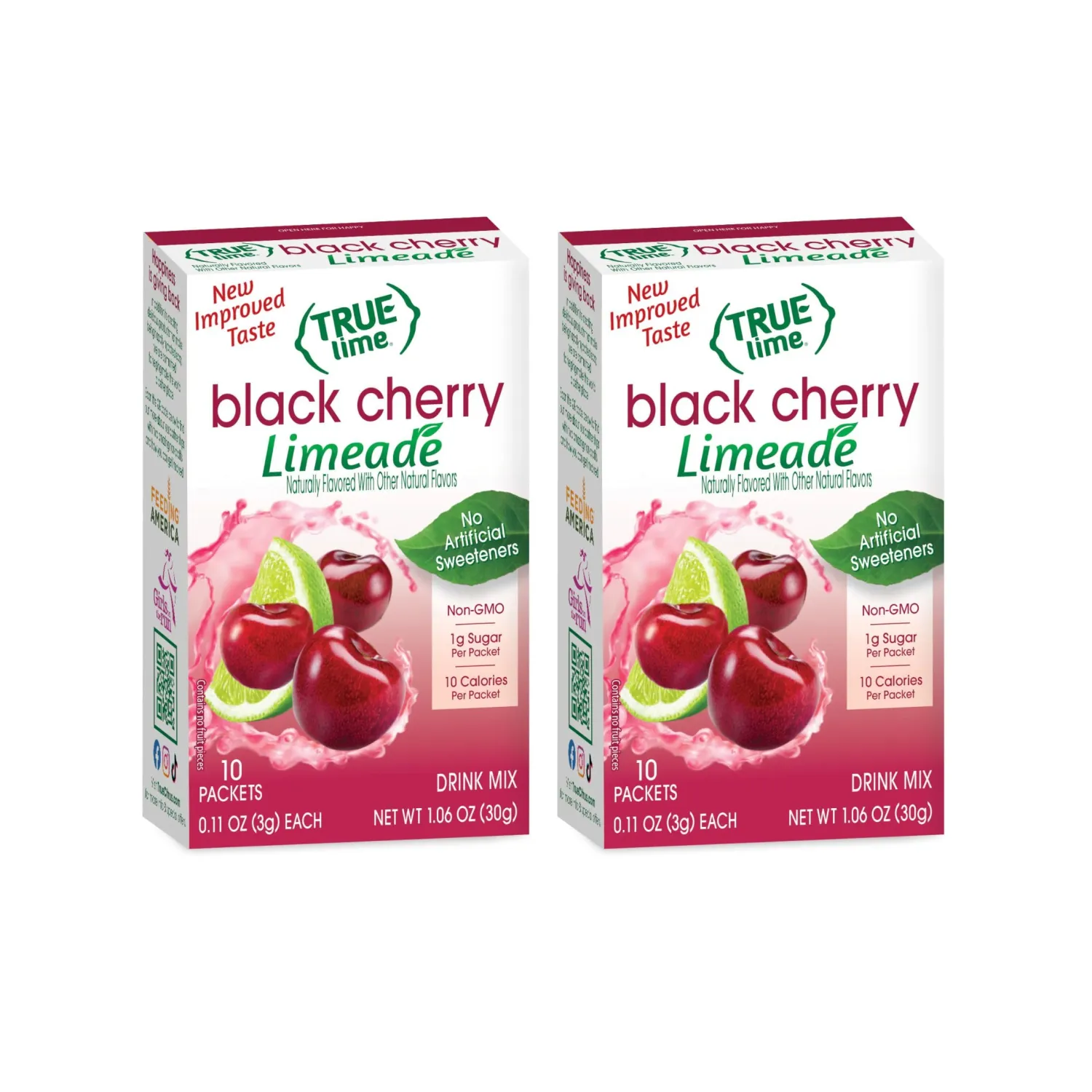 True Lime Black Cherry, 10 count - 2 pack