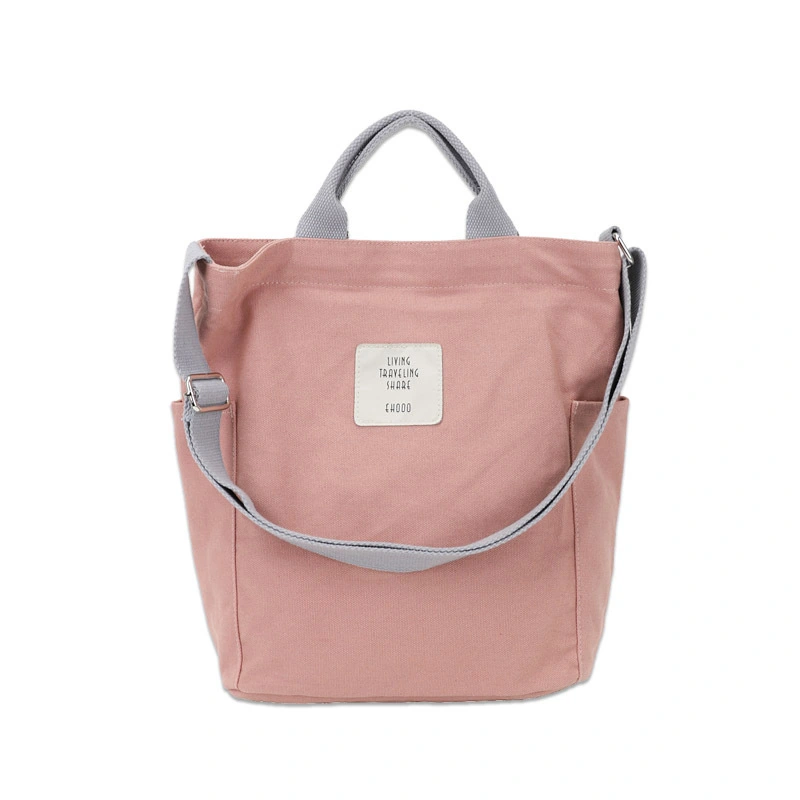 Canvas shoulder bag