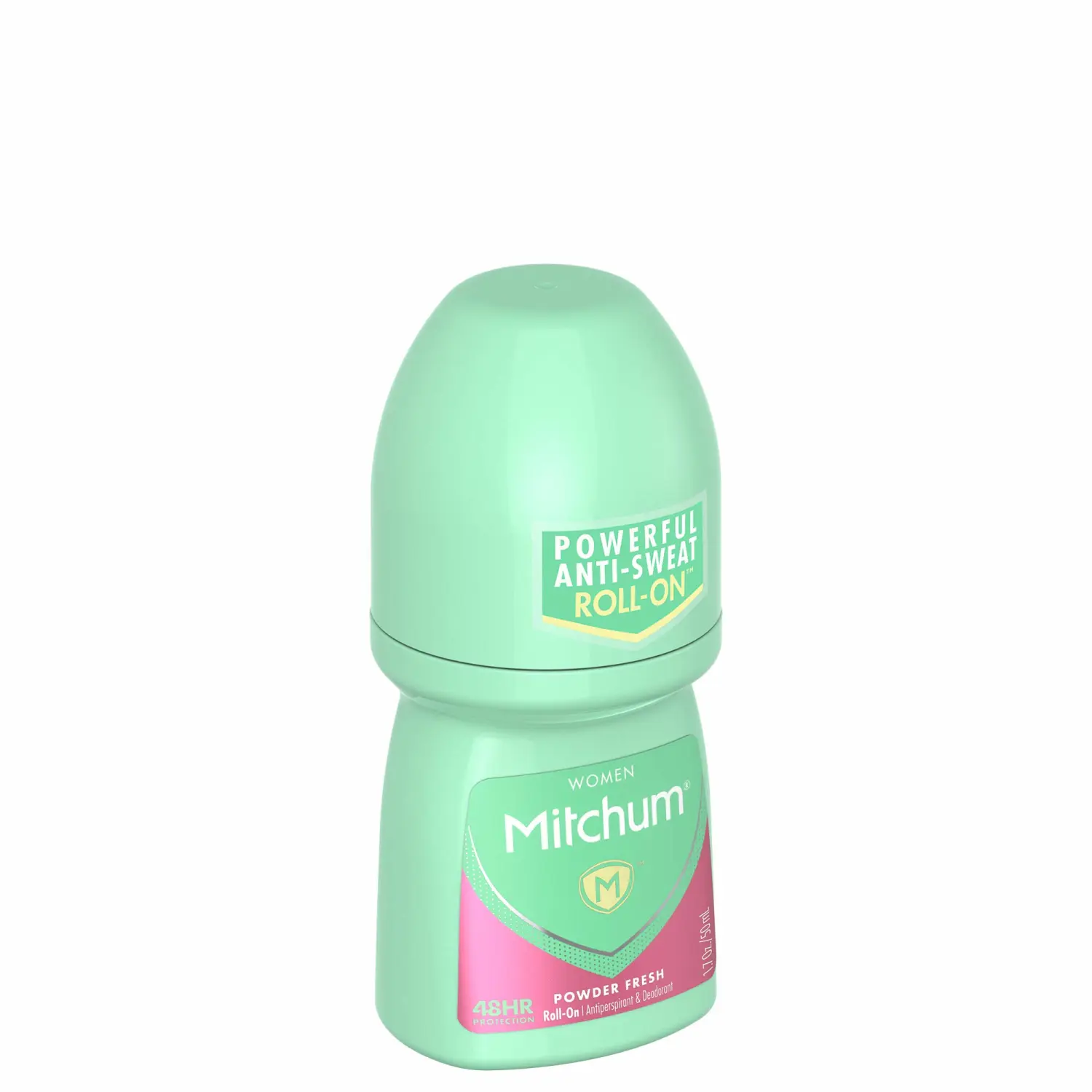Mitchum Women Roll-On Antiperspirant Deodorant, Powder Fresh, 1.7oz.