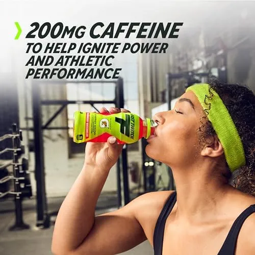 Fast Twitch Energy drink from Gatorade, Cool Blue, 12oz Bottles, (12 Pack), 200mg Caffeine, Zero Sugar, Electrolytes